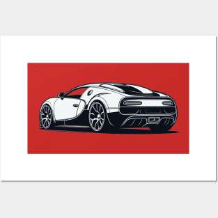 Bugatti Veyron Posters and Art